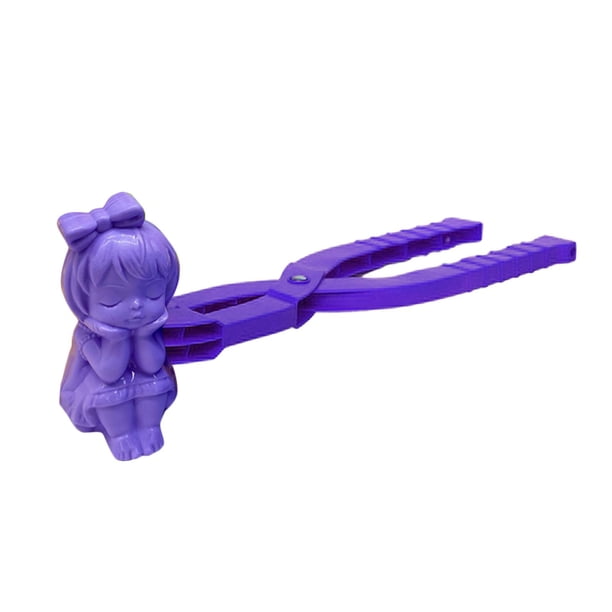 Pinzas para hacer bolas de nieve, multiusos, prácticas, para exteriores, juguetes de nieve, bolas de nieve Chica
