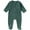 Dark Green, variant on Baby Footies Pajamas, 2-Way Zipper Baby Sleepers with Mitten - Long Sleeve Baby Zip Up Onesie for 0-12 Months (Navy, 3-6 Years)