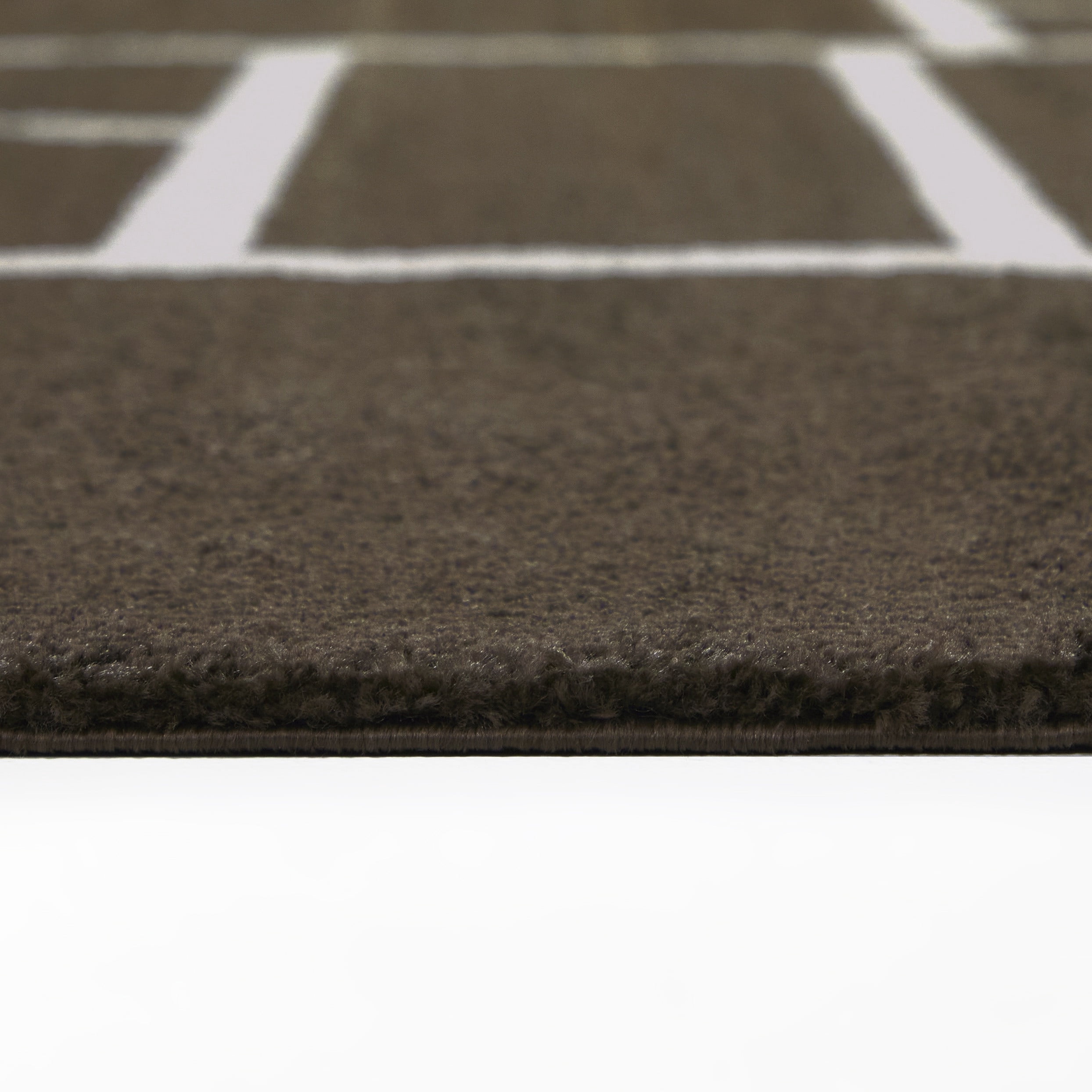 Balta Octavia Modern Organic Print Area Rug 7'10 x 10' - Brown