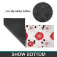 thumbnail image 6 of Pioneer Flower Floral Print Pattern Kitchen Rugs Sets Of 2, Anti Fatigue Non Slip Washable Floor Mats for Kitchen Sink Laundry, 17X30 Inch + 17X47 Inch, 6 of 6