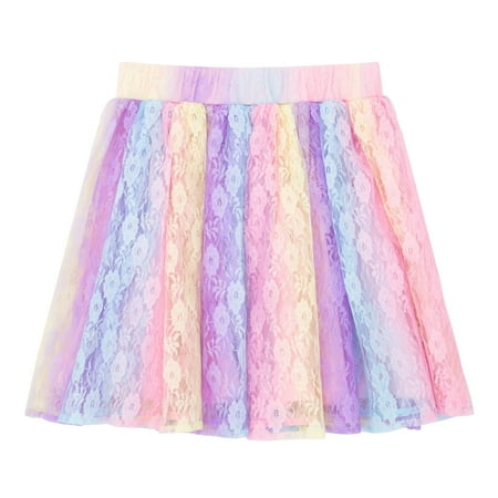 

KIDPIK Girls Pull On Ombre Lace Skirt Size: 2T - XXL (16)