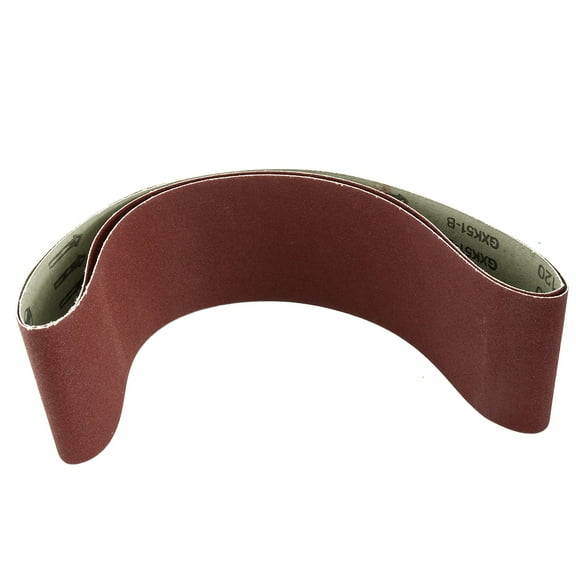Uxcell 4" x 36" 120 Grit Lapped Joint Aluminum Oxide Sanding Belts 2 Pack