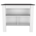 thumbnail image 1 of TUHOME Cala Kitchen Island  Engineered Wood Kitchen Islands in  Multi-color, 1 of 8