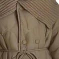 thumbnail image 5 of Adults' Casual Warm Jacket Solid Color Knitted Yarn Collar Button Thickened Mid Length, 5 of 5