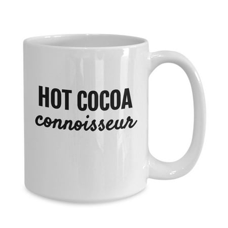 

Hot Cocoa Connoisseur Christmas Gift coffee mug
