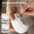 thumbnail image 5 of Electric Nail Clipper for Baby and Seniors - 2 in 1 Auto Fingernail Cutter and Polishing Grinder for Baby Senior Adults - Rechargeable Cordless USB Battery Fingernail Trimmer, 5 of 6