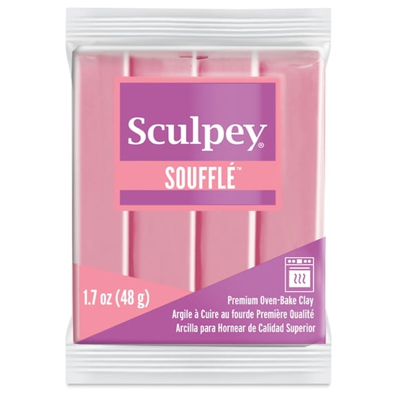 Sculpey Souffle Clay 1.7oz-French Pink