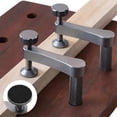 thumbnail image 2 of 2pcs Bench Dog Clamp with Non-Slip Pad 19mm for Woodworking Tool, 2 of 5