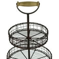 thumbnail image 2 of TreasureGurus Rustic Wire Baskets, Black, 2 of 3