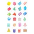 thumbnail image 2 of 24 figuras geométricas, sólidos geométricos, para niños de 7 años en adelante, juguetes de ingenio, juegos de papel, figuras 3D para la enseñanza,, 2 of 9