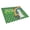 Poodle - Standard White, variant on Standard Black Poodle St. Patrick's Day Glass Cutting Board Large 12 in x 15 in