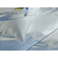 thumbnail image 4 of Ambesonne Winter Quilted Bedspread Set 3 Pcs, Skiing Extreme Sports, Queen Size, Blue White Yellow, 4 of 5