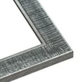 thumbnail image 2 of 15x31 Frame Silver Black Rustic Sonoma Solid Wood Picture Frame | 1.5 Inch Moulding Width |, 2 of 8