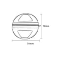 thumbnail image 4 of Globos de agua reutilizables Macarena Bomba de agua recargable Juguete de globo de agua Blanco brillante, 4 of 8