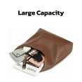 thumbnail image 3 of LULU Leather Hobo Bags for Women,Leather Shoulder Bag for Women,Shoulder Bags for Women,Tote Bag Bulk,Casual Large Capacity Shoulder Bag,Tote Bag Bulk.（Coffee), 3 of 7
