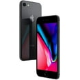 thumbnail image 1 of Restored Apple iPhone 8 - 64GB – Space Gray – 12MP Rear & 7MP Front Camera - Fully Unlocked Smartphone - Fair Condition, 1 of 1