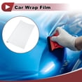 thumbnail image 2 of Película Protectora de Envoltura de Carro de Patrón de Fibra de Carbono Blanca Única 1.6ft x 5ft Cubierta de Vinilo Interior Exterior 5.5mil 1 Pc Universal, 2 of 7