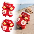 thumbnail image 1 of Warm And Comfortable Cat Winter Sweater Soft Knitted Coat For Small Medium Animals, 1 of 6