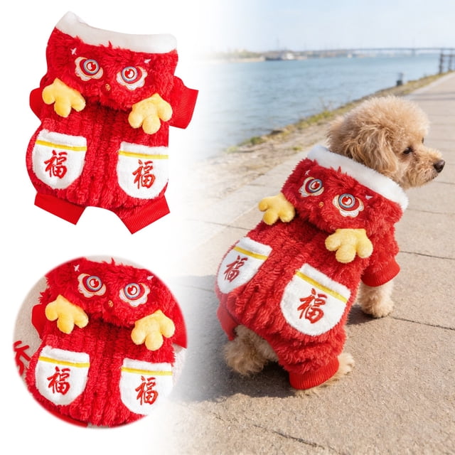 Warm And Comfortable Cat Winter Sweater Soft Knitted Coat For Small Medium Animals