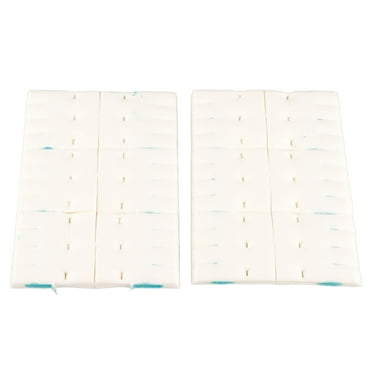 Bekayaa Flushable Toilet Wand Refills, 12 Lemon Scented Pads, Cleans Limescale, Fights Odors,