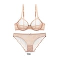 thumbnail image 4 of Conjunto de sujetador Sonducket lencería para mujer color de piel 70B, 4 of 6