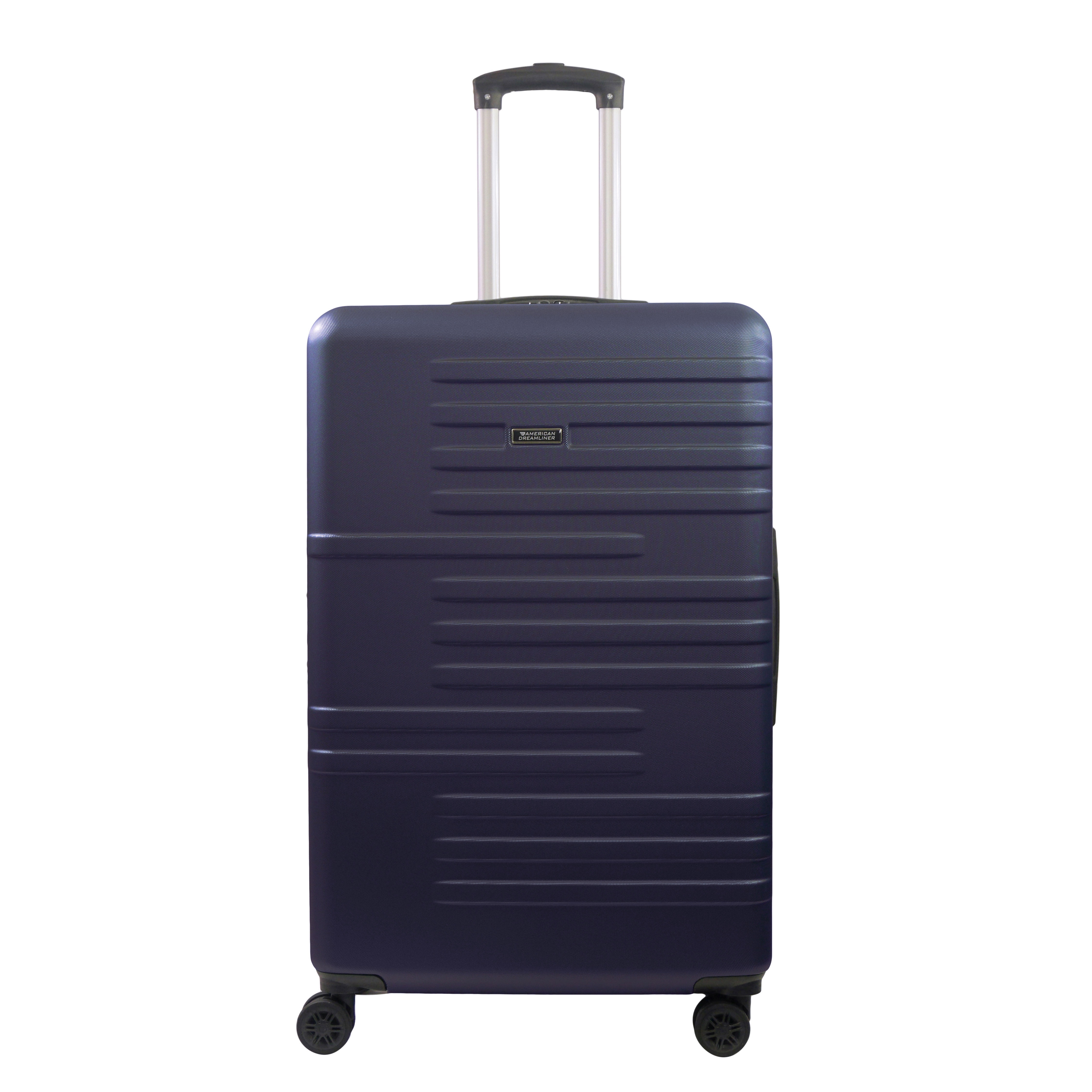 American Dreamliner 30 Inch Rolling Luggage, Hardshell Suitcase with Spinner Wheels, Navy