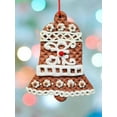 thumbnail image 2 of Bell Gingerbread Ornaments set of 2, 2 of 5