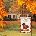 thumbnail image 6 of Hello Thanksgiving Double Side Outdoor Garden Flag Happy Thanskgiving Cartoon Washable Camping Flag Cute Garden Flag for Outdoor for Porch Outdoor Garden Yard Balcony (28x40in), 6 of 6