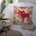 thumbnail image 3 of Sheep Shabby Chic Yellow Roses   Fabric Decorative Pillow, 3 of 4