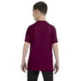 thumbnail image 2 of Gildan 3 Pack Youth Boys Heavy Cotton Maroon T-Shirt, XL, 2 of 3