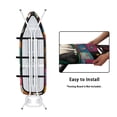 thumbnail image 4 of HELLHERO Halloween Ironing Board Cover, Soft Ironing Board Cover, Non Stick Scorch and Stain Resistant Standard Size 15x54 Inch with Elastic Edges, 4 of 5