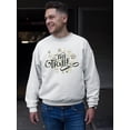 thumbnail image 2 of The Tribe - Vintage Emoji Crew Unity Graphic Men's Sweatshirt, 2 of 4