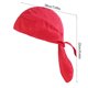 thumbnail image 4 of Eigraketly Sombreros Gorros de quimio Pañuelo para la cabeza Bandana Quick Sun Pasamontañas atado por detrás Hip Pop Head Wrap Casco Capucha interior Ciclismo rojo Eigraketly OD020489-10B, 4 of 6