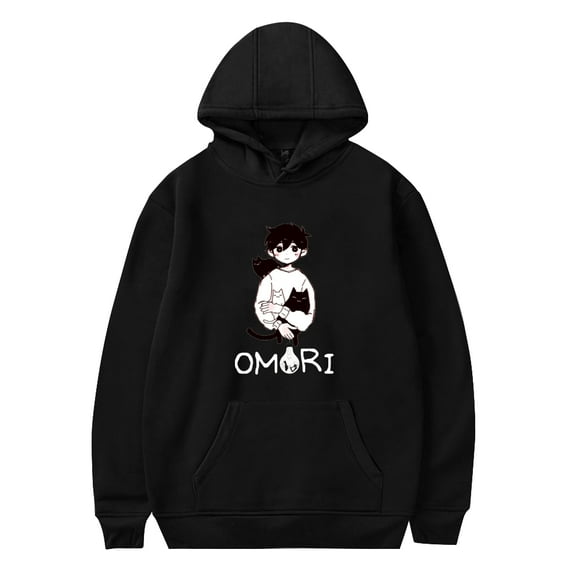 Omori Sunny Hoodie Women Men Pullover Sweatshirt Long Sleeve Hooded Tracksuit