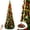 Red, variant on Ktaxon 7 FT Artificial Christmas Tree,Pre-Lit Collapsible Xmas Tree with 300 LED,8 Modes,Pre-decorated for Holiday Decoration,White