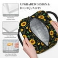 thumbnail image 3 of Pofeuu Sunflowers3 Print Lunch Bag for Adult Insulated Lunch Box,Leakproof Cooler Food Lunch Containers Reusable High Capacity Lunch Tote Bags-One Size, 3 of 6