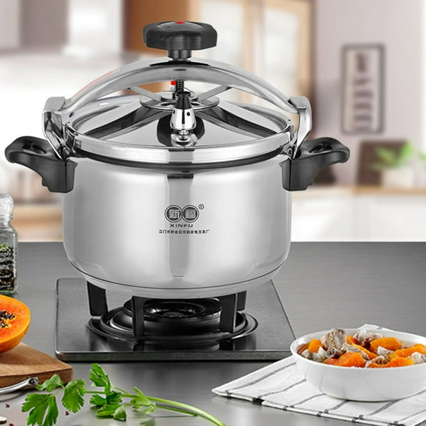 Kitchen Aid Olla A Presión De Acero Inoxidable 304, Olla A Presión A Prueba De Explosiones Engrosada para El Hogar De 6 L, Guisado De Tres Niveles Y Utensilios De Cocina Que Ahorran Energía