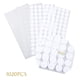thumbnail image 5 of Paquete de 1020 puntos de velcro de 15 mm, autoadhesivos, 510 pares de puntos adhesivos redondos, cierre de velcro adhesivo de doble cara, puntos de velcro autoadhesivos, cinta de velcro adhesiva, 5 of 5