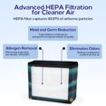 thumbnail image 4 of JS Vanguard Series Replacement HEPA Air Purifier Filter (Dual Pack) 99.97% Efficiency - Compatible with JS Vanguard & JS Vanguard 2.0 – 2,200 Hours of Clean Air, 4 of 7