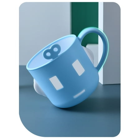 

Livesture Cartoon Robot Gargle Cup Blue