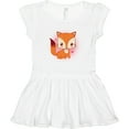 thumbnail image 3 of Inktastic Fox Girl Cute Woodland Animal Girls Toddler Dress, 3 of 5
