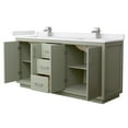 thumbnail image 2 of Wyndham Collection WCF111172DGBC2UNSMXX Icon 72" Free Standing Double Basin Vanity Set -, 2 of 7