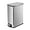 SILVER, variant on Large Bathroom Trash Can, 16.7L/ 4.4 Gallon Trash Can with Removable Wastebasket, Hand Free Garbage Can with Soft close Lid, Stainless Steel Skinny Trash Bin for Bedroom, Home Office, Silver