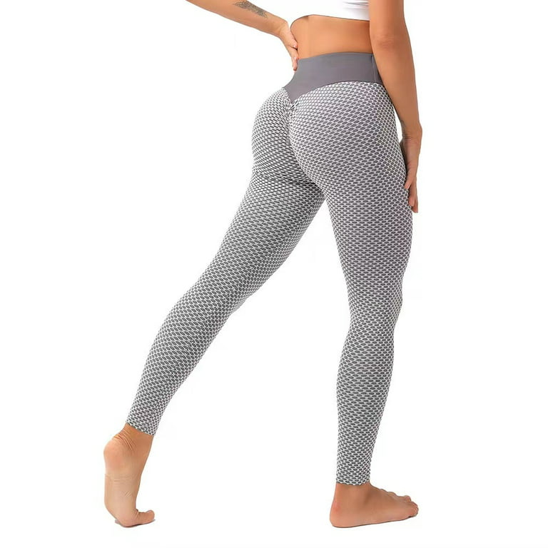 Women's High Waist Yoga Pants Tummy Control Anti Cellulite Workout Ruched  Butt Lifting Stretchy Leggings Textured Booty Tights - Yoga Pants -  AliExpress