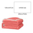 thumbnail image 3 of QTOCIO Soft Fuzzy Warm Fuzzy Blankets Couch Fleece Blankets Bed Cozy Machine Washable Thick Comfy, Red, 150x200cm/59x78.74in, 3 of 7
