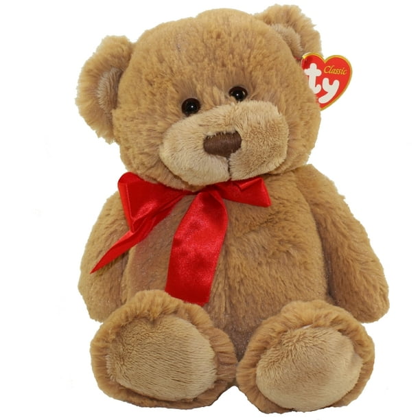 ty brown bear stuffed animal