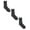 Grey, variant on Jefferies Socks Kids' Cotton Ribbed Uniform School Crew Socks (Pack of 3)
