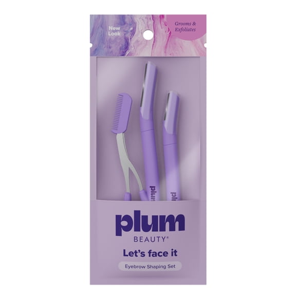 Plum Beauty Eyebrown Shaping Tool Set 3pc