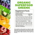 Vitazens Organic Superfood Greens Gut Health, Boost Energy Fruits