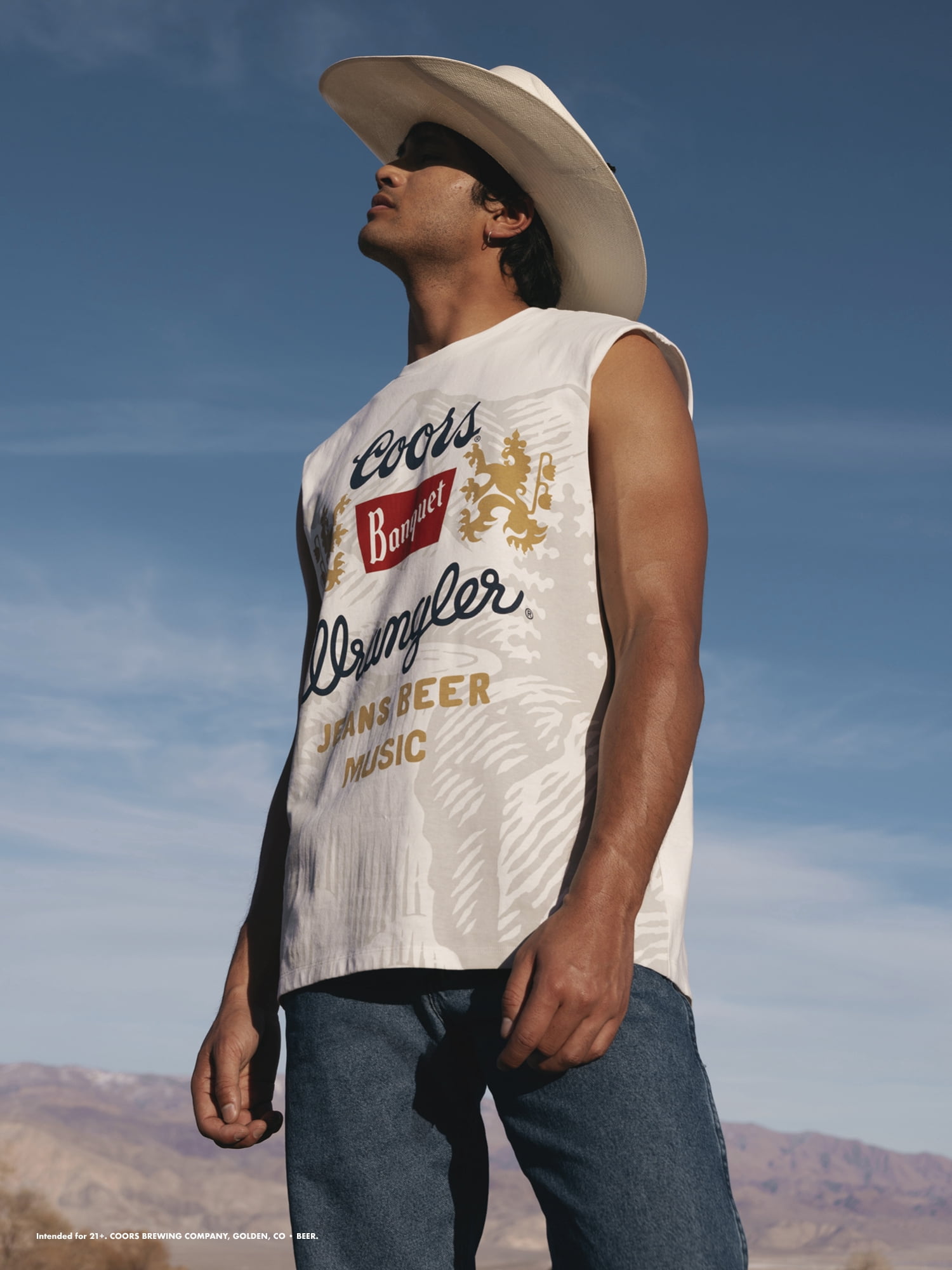 Wrangler® x Coors® Cut-Off Vintage Graphic Tank